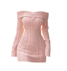 エイブリー オフショルダー ニットワンピース 新品