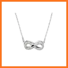 【新品】 [Swarovski] スワロフスキー ネックレス Hyperbola パヴェ ペンダント クリア 5687265 ジュエリー 双曲線 [並行輸入品] 1