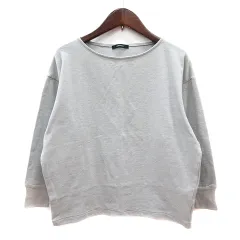 ジャーナルスタンダード JOURNAL STANDARD カットソー クルーネック 長袖 ライトグレー /MN