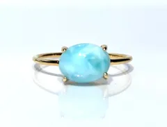 天然石 ラリマー リング 9号