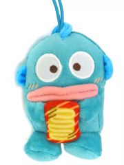 【中古】ぬいぐるみマスコット・ぬいぐるみバッジ ハンギョドン(日焼けver./あぶりチーズサーモン) マスコット 「スシロー×はぴだんぶい はぴなついぇい!」 コラボ限定マスコット付きドリンク注文特典 後半