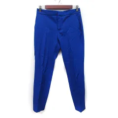 ザラ ZARA スラックスパンツ 青 ブルー /YI