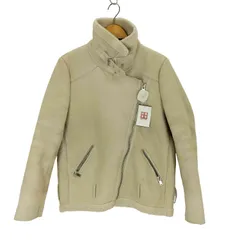 ザラ ZARA フェイクムートンジャケット レディース import：M 