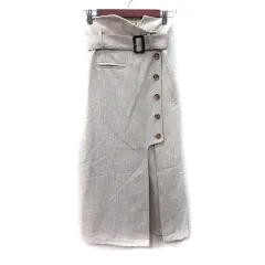 レディアゼル REDYAZEL タイトスカート ロング S ベージュ /YI