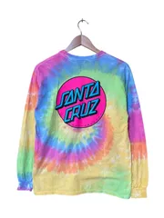《TOP-096》　SANTA CRUZ　サンタクルーズ　ロンT　長袖　ダイダイ　スケートボード　サンタクルズ