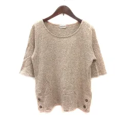 マックレガー マクレガー McGREGOR ニット カットソー 五分袖 2 ベージュ /MS