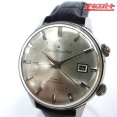 稀少 シチズンアラームデイト 21石42mm 正確稼動 赤秒針 Cリューズ 