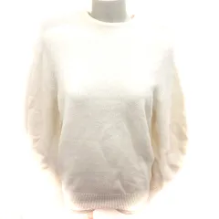 フレームワーク Framework ニット セーター 長袖 ウール カシミヤ混 アイボリー /RT