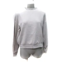 ジーユー GU トレーナー スウェット 長袖 M ベージュ /YI ●RY