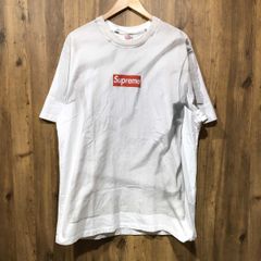 Supreme xBurberry ホワイト Tシャツ Mサイズ - メルカリ