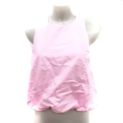 ザラ ZARA シャツ ブラウス ノースリーブ S ピンク /RT