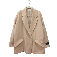 ジャーナルスタンダード レリューム JOURNAL STANDARD relume チェスターコート ショート丈 ウール 総裏地 F ライトベージュ /MS