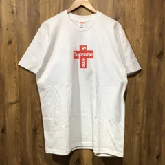 Supreme シュプリーム Cross Box Logo Tee クロスボックスロゴTシャツ Lサイズ メンズ 半袖 トップス ※中古 【津山店】