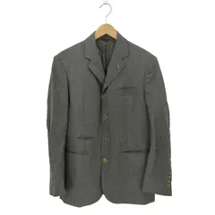 マサキマツシマ MASAKI MATSUSHIMA イタリア製 ノッチドラペル 4B シングルテーラードジャケット メンズ  1