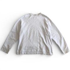 ATON アイボリー クルーネック トレーナー Lサイズ相当 - メルカリ