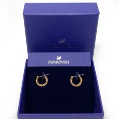 Swarovski スワロフスキー フープピアス アクセサリー レディース ※中古 【津山店】