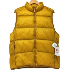 ユニクロ UNIQLO ウルトラライトダウンベスト/ワイドキルト メンズ JPN：L 