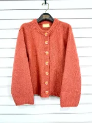 ピンクハウス モヘア ブレンド カーディガン