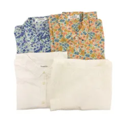 ニューヨーカー NEWYORKER シャツ まとめ 4点セット ブラウス 長袖 ノースリーブ 9R M 白 ホワイト 青 ブルー他 /GV