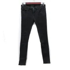 マウジー MOUSSY スキニーパンツ 26 黒 ブラック /YI