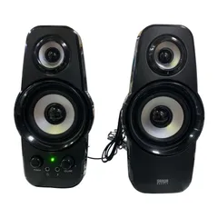 ♪3870 サンワサプライ ツィーター搭載2chマルチスピーカー MM-SPL9BKN 中古 動作品 通電確認済み 23年製