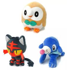 ポケモンセンター モクロー アシマリ ニャビー 等身大 ぬいぐるみ
