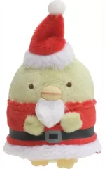 【中古】ぬいぐるみ ぺんぎん?(サンタ) てのりぬいぐるみ クリスマスver. 「すみっコぐらし」