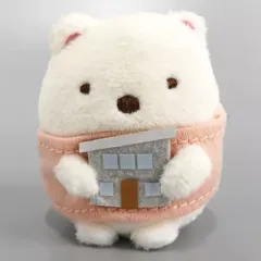 【中古】ぬいぐるみ しろくま(一条の家) 一条オリジナルてのりぬいぐるみ 「すみっコぐらし×一条工務店」