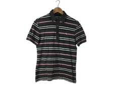 お買い得品！【中古ゴルフウェア】BURBERRY GOLF(バーバリーゴルフ) 半袖ポロシャツ S