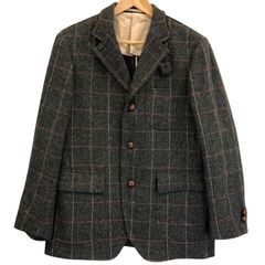 ジュンハシモト ダッフルコート ウール サイズ5 メンズ オレンジ