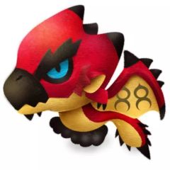 モンスターハンター リオレウス 希少種 銀レウス ぬいぐるみ モンハン