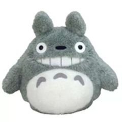 [Used] Plush Toy - Large Totoro (Laughing) Ghibli Collection Fluffy Beanbag (M) "My Neighbor Totoro"