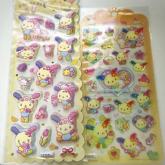 ウサハナ もちもちマシュマロ ドロップジュエリー シール