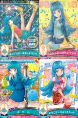 ux378 プリキュア データカードダス プリキュア DCD カード まとめ売り 4枚セット 白雪ひめ プロモ シール カード まとめ