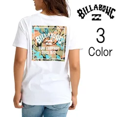ビラボン Billabong レディース BACK SQUARE BOY FIT TEE ロゴ 半袖Ｔシャツ bg013201【クリックポスト】
