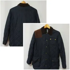 POLO RALPH LAUREN(ポロラルフローレン) ネイビー キルティング ダウンジャケット レディース 66サイズ