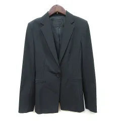 アンタイトル UNTITLED テーラードジャケット 総裏地 2 M 黒 ブラック /YI