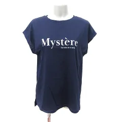 グローブ grove Tシャツ カットソー フレンチスリーブ L 紺 ネイビー /YI