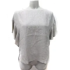 ユナイテッドアローズ UNITED ARROWS シャツ ブラウス プルオーバー 半袖 ベージュ /YI