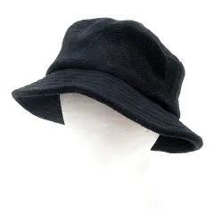 ニコアンド Niko and.. 帽子 バケットハット 起毛 黒 ブラック /MN