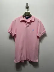 POLO ポロ ラルフローレン ピンク 半袖 ポロシャツ S