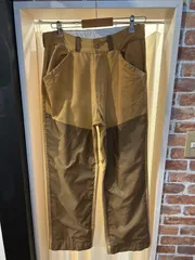 A-1713 game winner ゲームウィナー メンズ  ダックパンツ コットン ナイロン ブラウン系 サイズ表記34