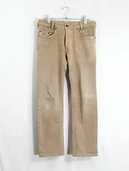 size30 ディーゼル DIESEL IAKOP テーパードデニム アンクル丈 ブラウンベージュ