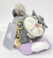 ディズニーストア ぬいぐるみキーホルダー DISNEY CAT DAY ルシファー 2025