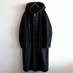 【90s/アーカイブ】Y's for men【フード付き ロング コート】 L YOHJI YAMAMOTO ヨウジヤマモト ワイズフォーメン 26010854のサムネイル