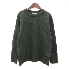 ジャーナルスタンダード レリューム JOURNAL STANDARD relume ニット セーター 長袖 L 緑 グリーン /MN