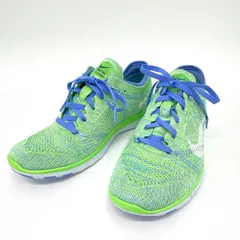 NIKE ナイキ WMNS FREE TR FLYKNIT フライニット フリー 5.0 718785-301 US6 23cm レディース 箱無 ※中古