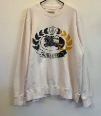 正規品 BURBERRY クレスト スウェットシャツ XL スウェット:) ドライ 完了