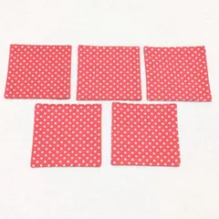 コースター　5枚セット　ハンドメイド⑧