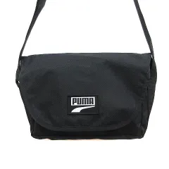 プーマ PUMA ショルダーバッグ メッセンジャー 黒 ブラック 白 ホワイト /MS